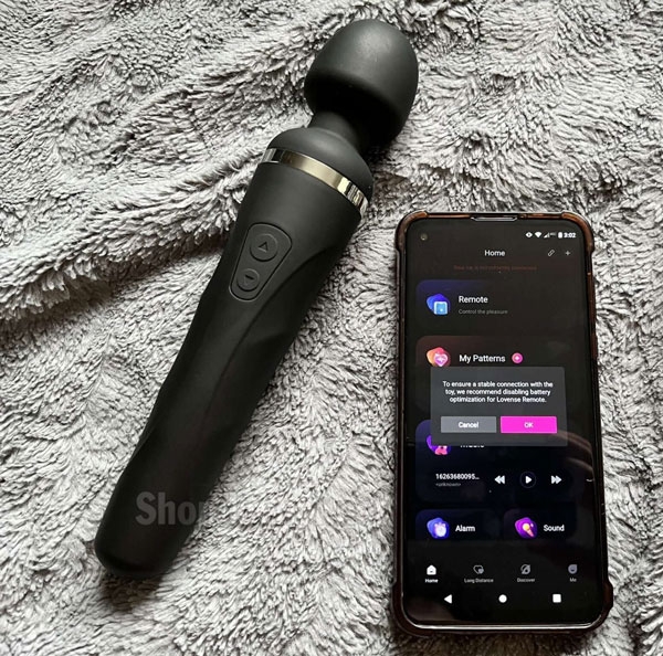 Máy rung Domi Lovense – Đầu massage điểm G lực mạnh, kết nối Bluetooth