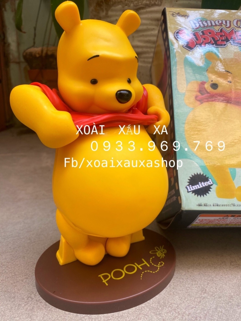 MÔ HÌNH GẤU POOH LIMITED EDITION | Xoài xấu xa Shop