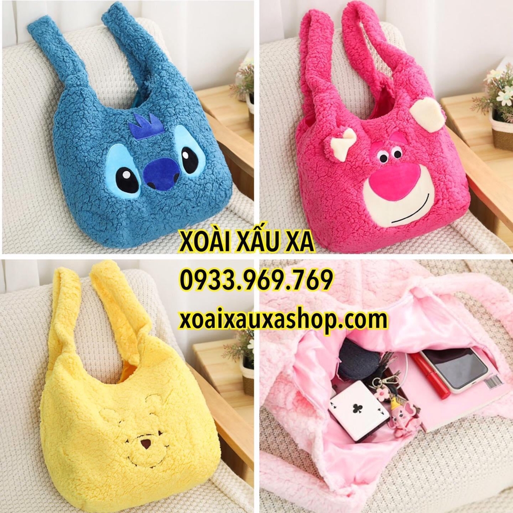 TÚI ĐEO VAI GẤU BÔNG HOẠT HÌNH DISNEY | Xoài xấu xa Shop