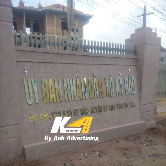 CHỮ NỔI ALU ĐỒNG