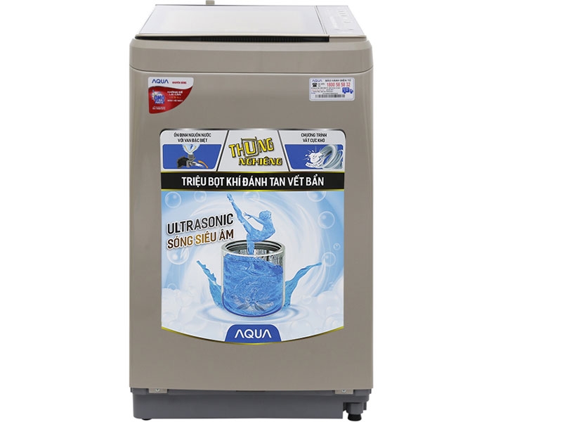 Máy giặt Aqua lồng nghiêng 8kg U800BT