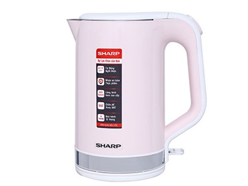 Ấm siêu tốc Sharp 1,8L EKJ-18VP-PK