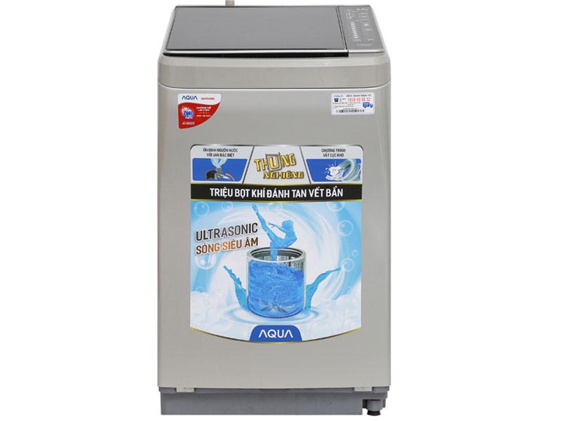 Máy giặt Aqua lồng nghiêng 8,5kg U850BT S