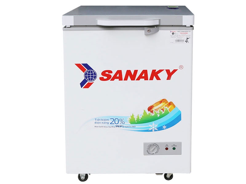 Tủ đông Sanaky 1 chế độ 100L VH-1599HYK