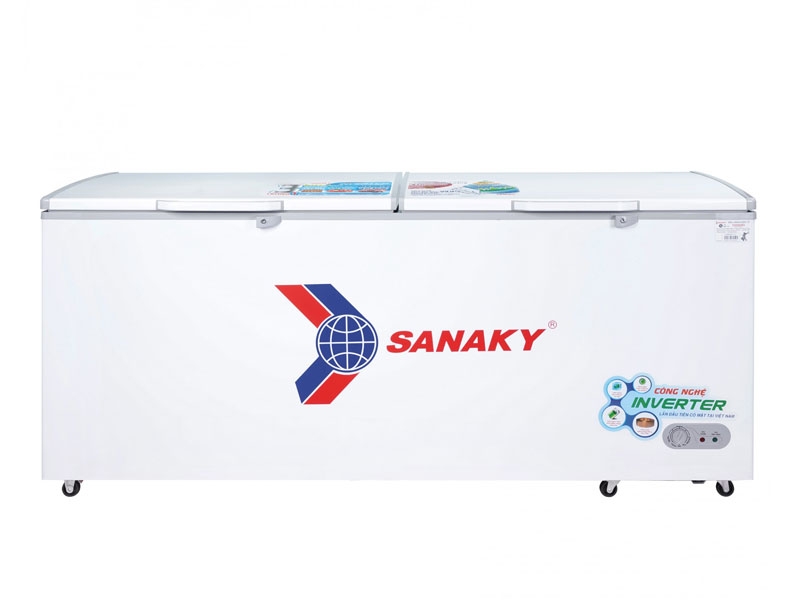 Tủ đông Sanaky 1 chế độ inveter 800L VH-8699HY3