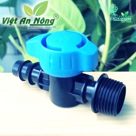 Van ren ngoài 21mm nối ống LDPE 16mm - ZM