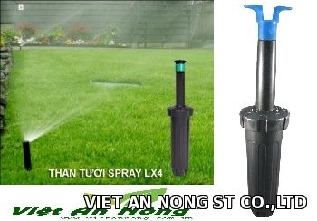 Vòi tưới phun sương Pop-up LX4