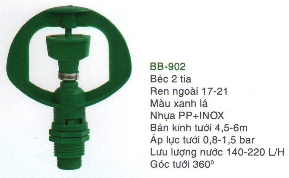 Béc tưới vảy 902