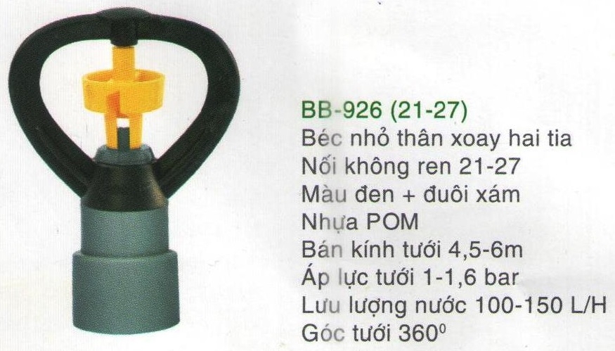 Béc tưới vảy 926 (21-27)