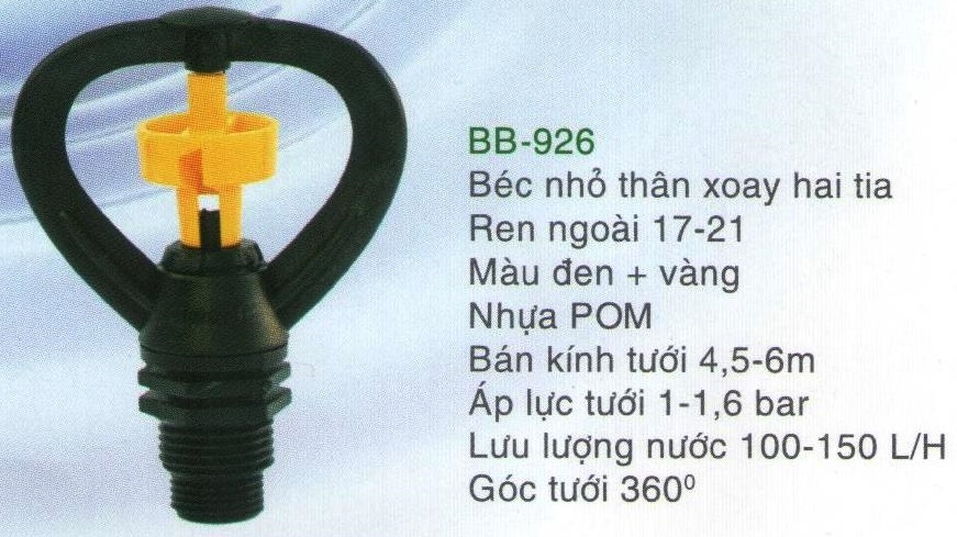 Béc tưới vảy 926