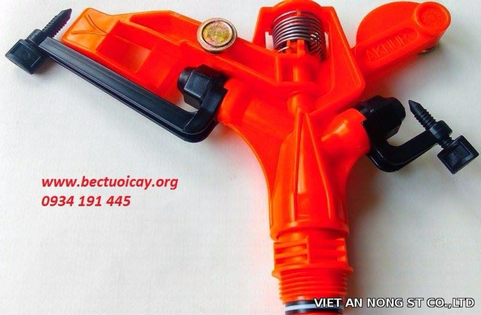 Béc tưới DKSC49 cánh đập 3 tia RT34