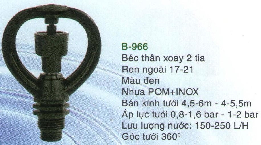 Béc tưới vảy 966