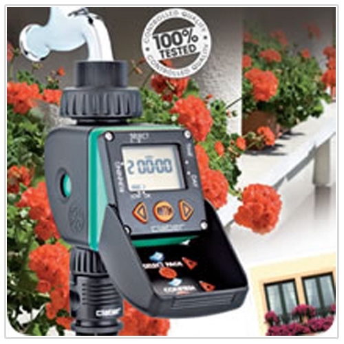 Bộ timer điều khiển tưới tự động claber 8428 dùng pin AAA Italia