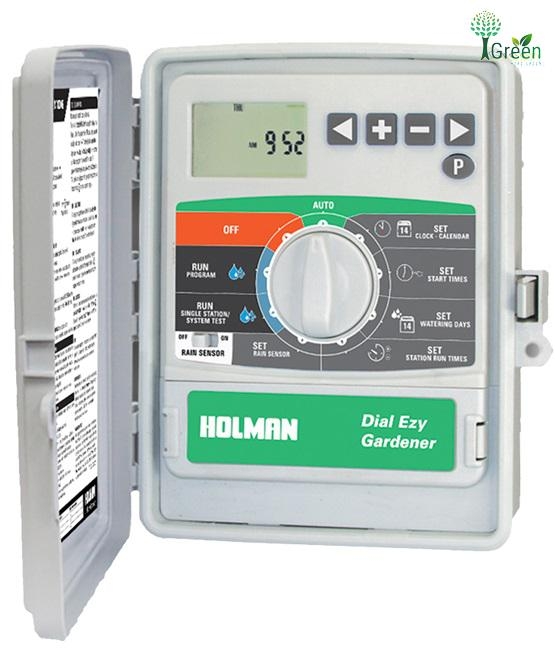 Hộp điều khiển tưới cây 4 kênh Dial Ezy Holman – Úc