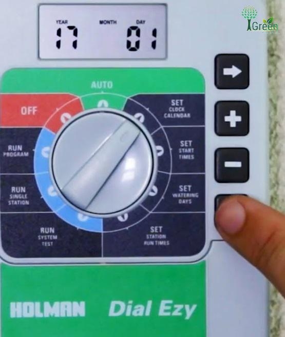 Hộp điều khiển tưới cây 4 kênh Dial Ezy Holman – Úc