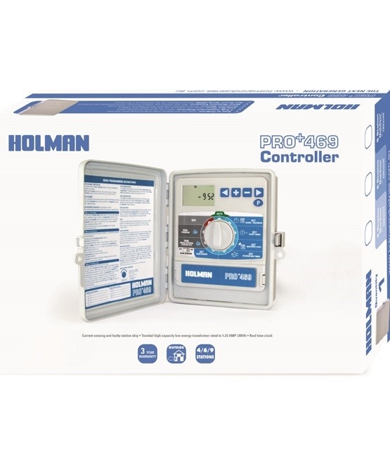 Bộ điều khiển tưới tự động 9 kênh Pro+ 469 Holman-Úc/Mỹ