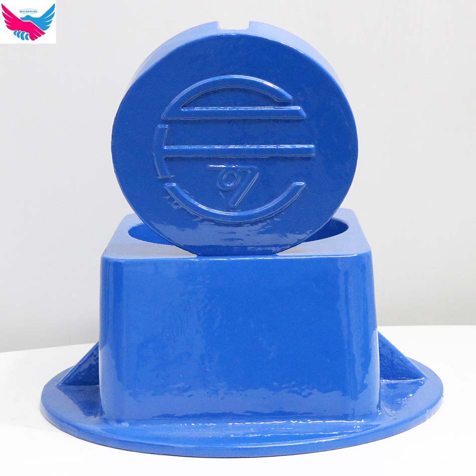 Nắp hộp van gang vuông Shin Yi