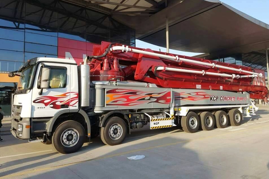 Bơm cần KCP 70M 6 đốt - KCP70ZS170 xe cơ sở Hyundai