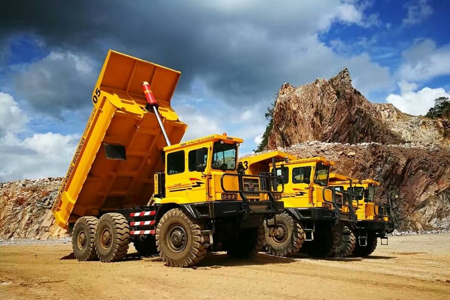 Xe ben mỏ TONLY  TL849