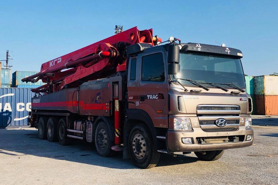 Bơm cần nội địa Hàn KCP 55M - KCP55ZX170 xe cơ sở Hyundai Trago