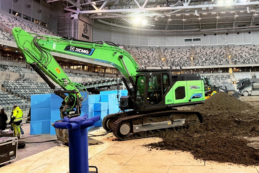 Máy xúc đào ĐIỆN bánh xích XCMG gầu 1.45 m3 Model: XE270EV