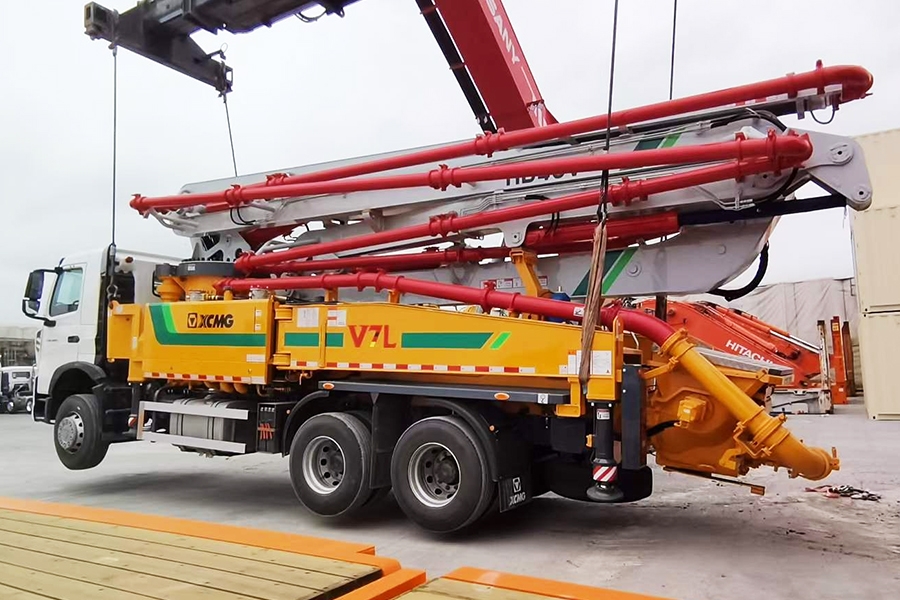 Bơm cần XCMG 43M - Bán Xe Bơm bê tông cần 43M XCMG