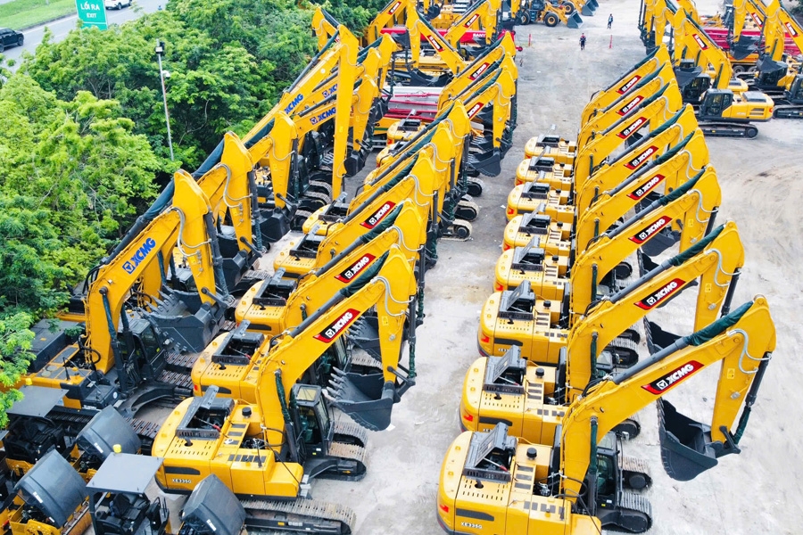 Máy xúc đào bánh xích XCMG gầu 1.6 m3 Model: XE335G