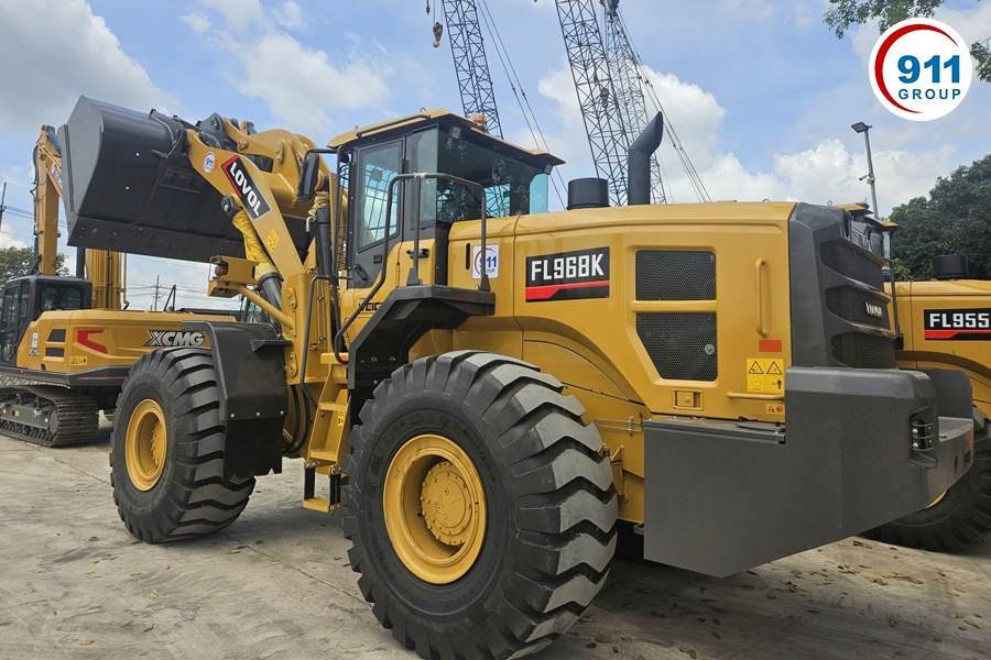 Máy Xúc Lật Lovol gầu 4.5m³ -5.2m³ - Model FL968K | 911 Group