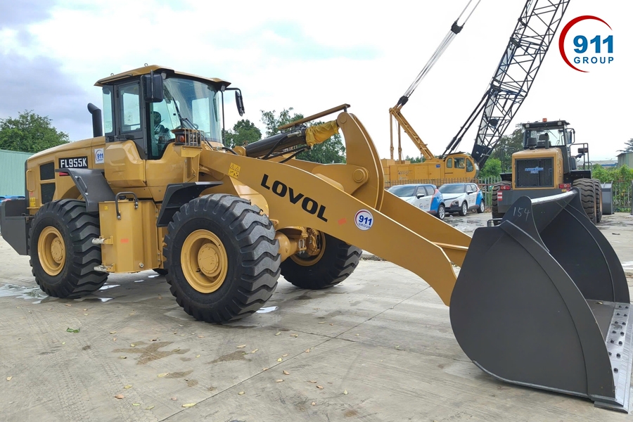 Máy xúc lật Lovol gầu 4.5m3 - Model: FL955K | 911 Group