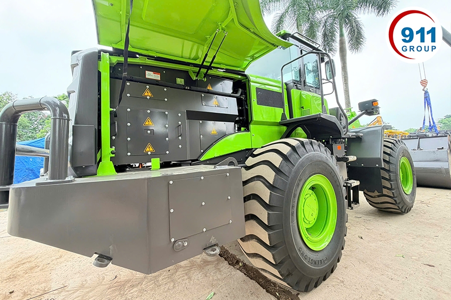 Máy xúc lật Điện Lovol gầu 4.2 m³​ - Model: FL960-E| 911 Group