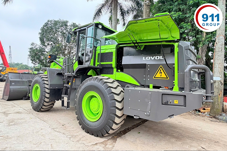 Máy xúc lật Điện Lovol gầu 4.2 m³​ - Model: FL960-E| 911 Group