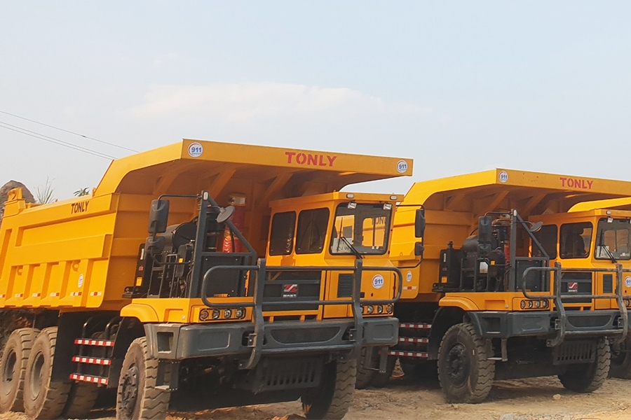 Xe ben mỏ TONLY TL855B
