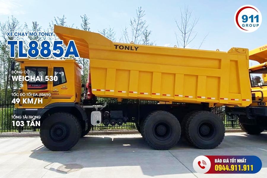 Xe ben mỏ TONLY TL885A
