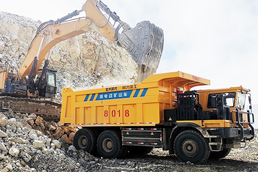 Xe ben mỏ TONLY TLD96