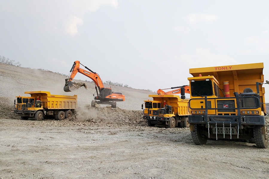Xe ben mỏ TONLY TLD96