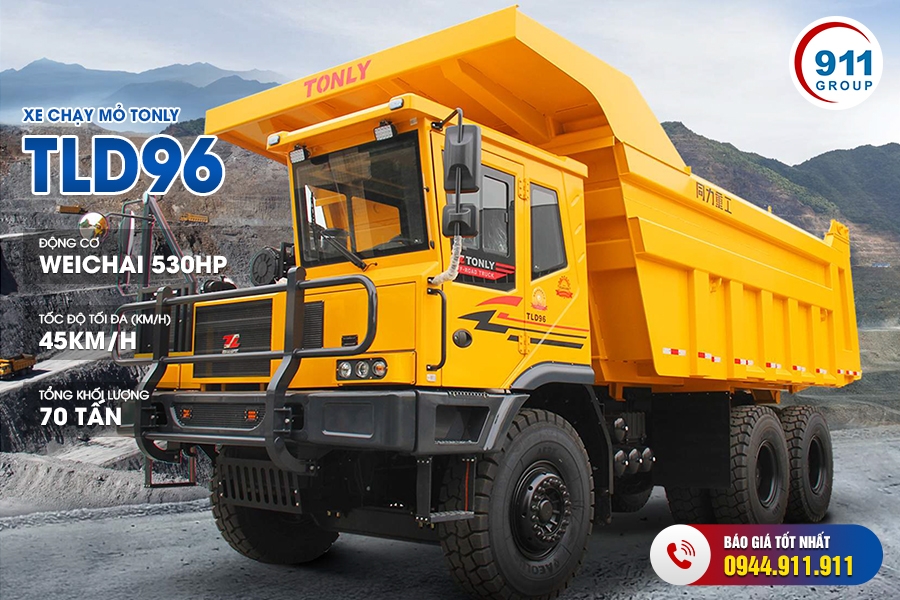 Xe ben mỏ TONLY TLD96