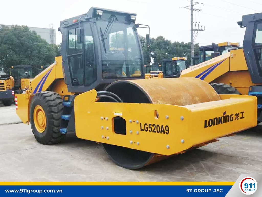 Máy lu bánh thép 10 tấn giá tốt | Xem ngay 911 Group