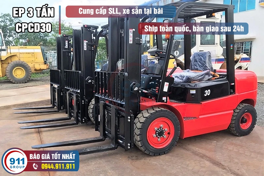 Xe nâng hàng EP 3 Tấn động cơ Diesel - CPCD30