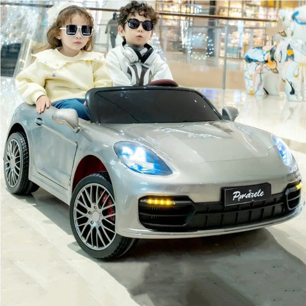 Xe ô tô điện trẻ em Porsche AT1719 ghế đôi 2 chỗ