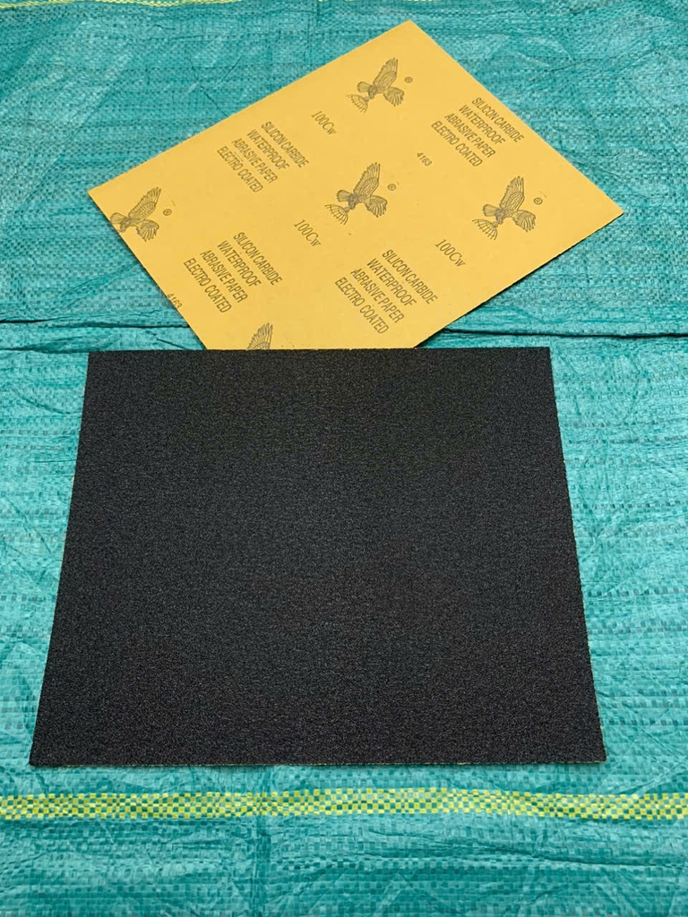 Toàn quốc bán giấy nhám độ hạt #100 Đại Bàng, kích thước 9''x11''