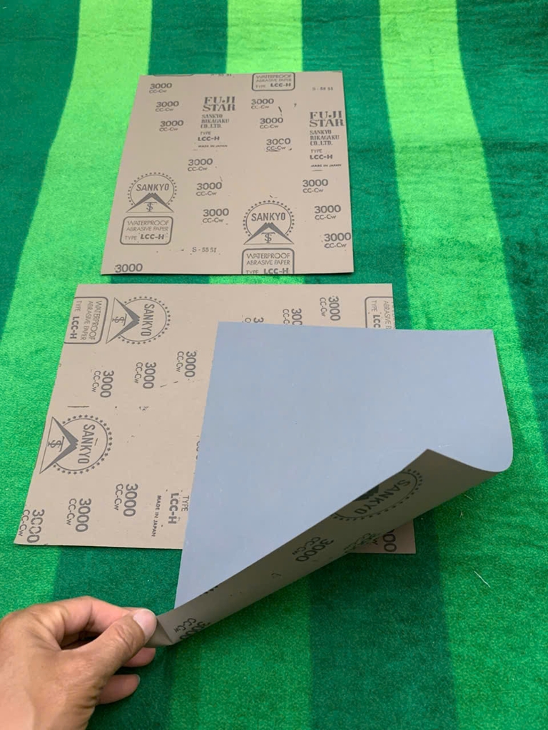 Giấy ráp SANKYO RIKAGAKU, độ nhám P3000, kích thước 230mmx280mm