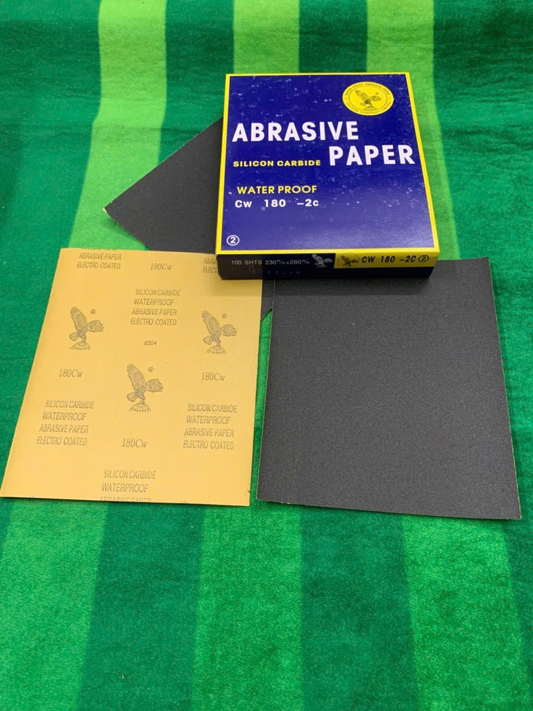 Giấy giáp tờ Đại Bàng, độ nhám P180, kích thước 230mmx280mm