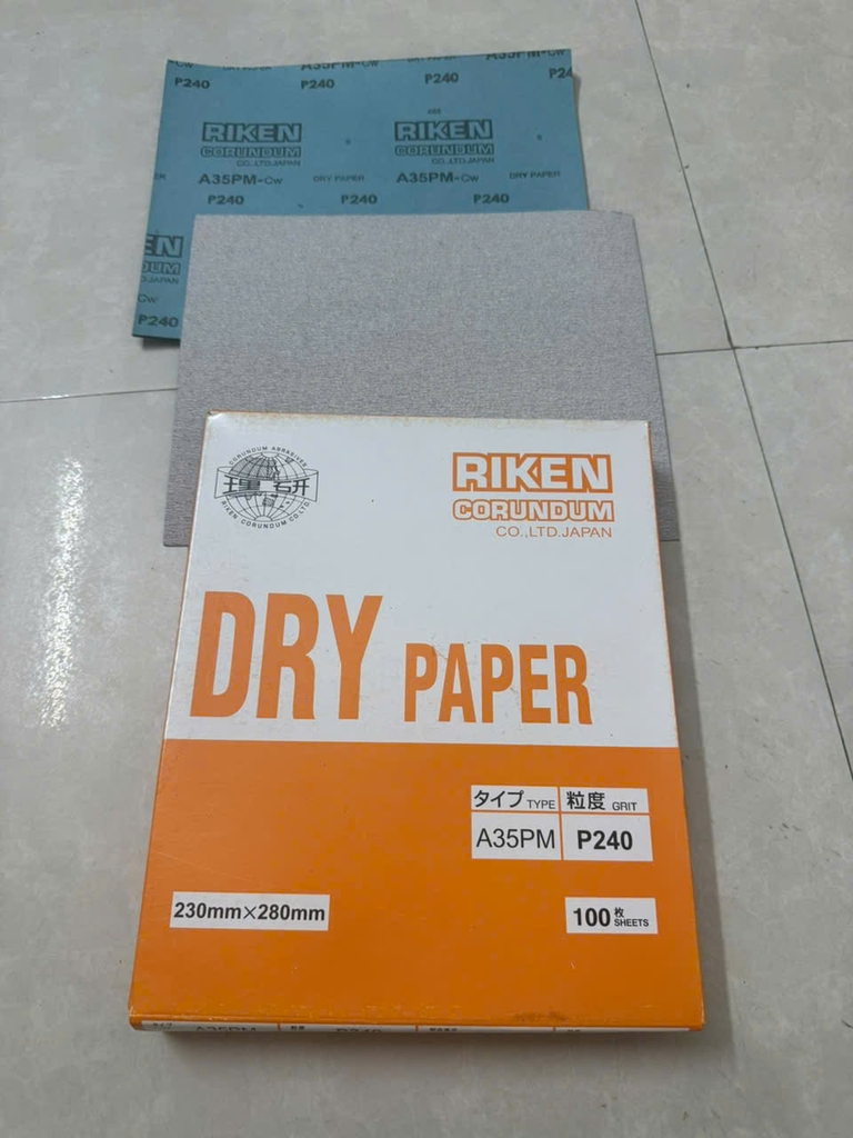 Giấy nhám Riken mã A35PM