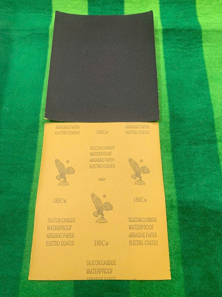 Giấy giáp tờ A4, hãng Đại Bàng, độ nhám P180, mã CW - 2c