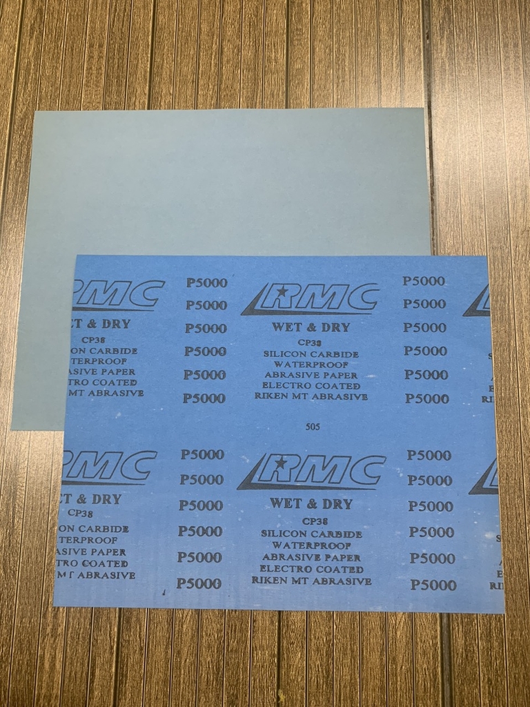 Giấy nhám siêu mịn P5000 RMC CP38 kích thước 230mmx280mm màu xanh