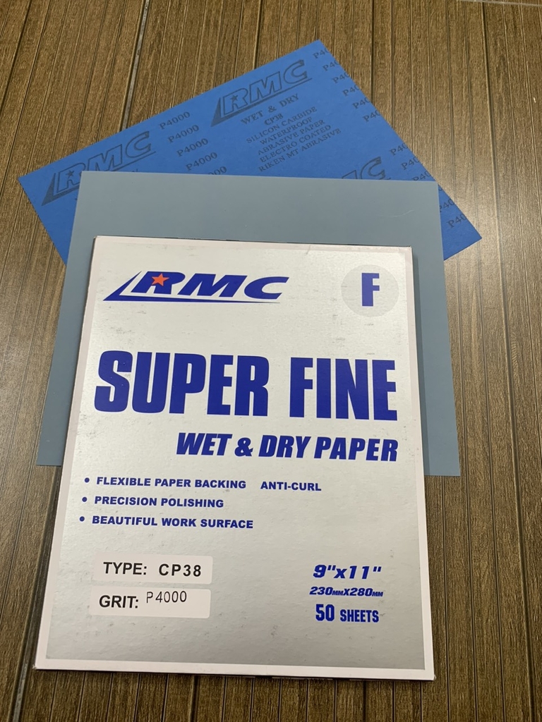 Bán và ship toàn quốc giấy ráp mịn P4000, mã RMC CP38, kích thước tờ A4