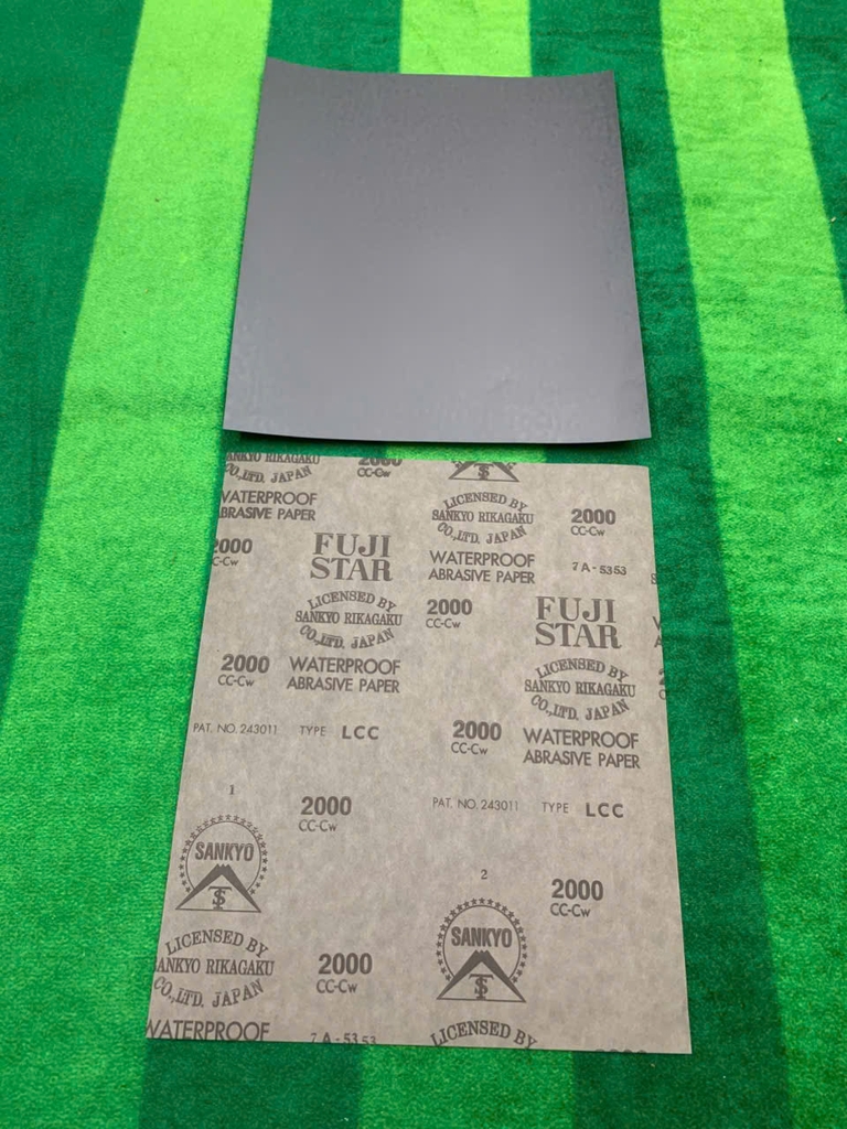 Giấy ráp tờ A4, chịu nước, hãng sản xuất Sankyo Fujistar, độ hạt P2000