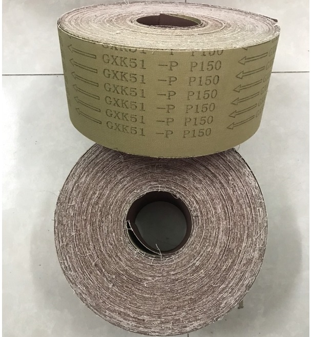 Vải nhám cuộn GXK51, kích thước 150mmx50Y, độ nhám P150