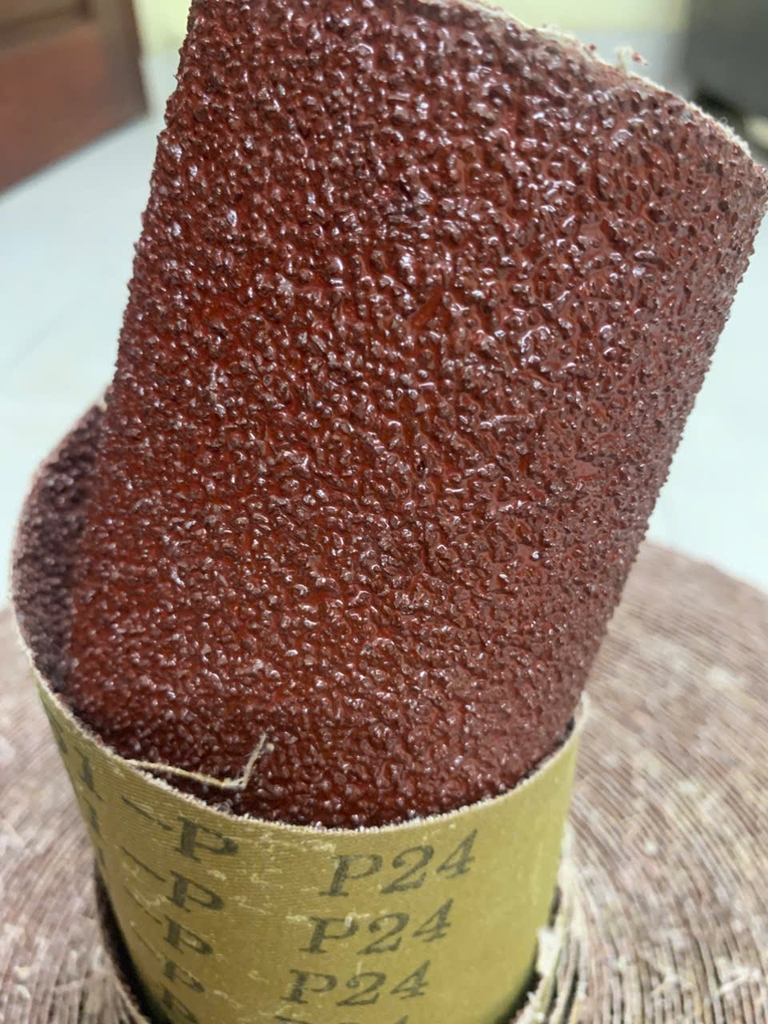 Vải nhám độ hạt P24, độ nhám P24, vải nhám thô nhất