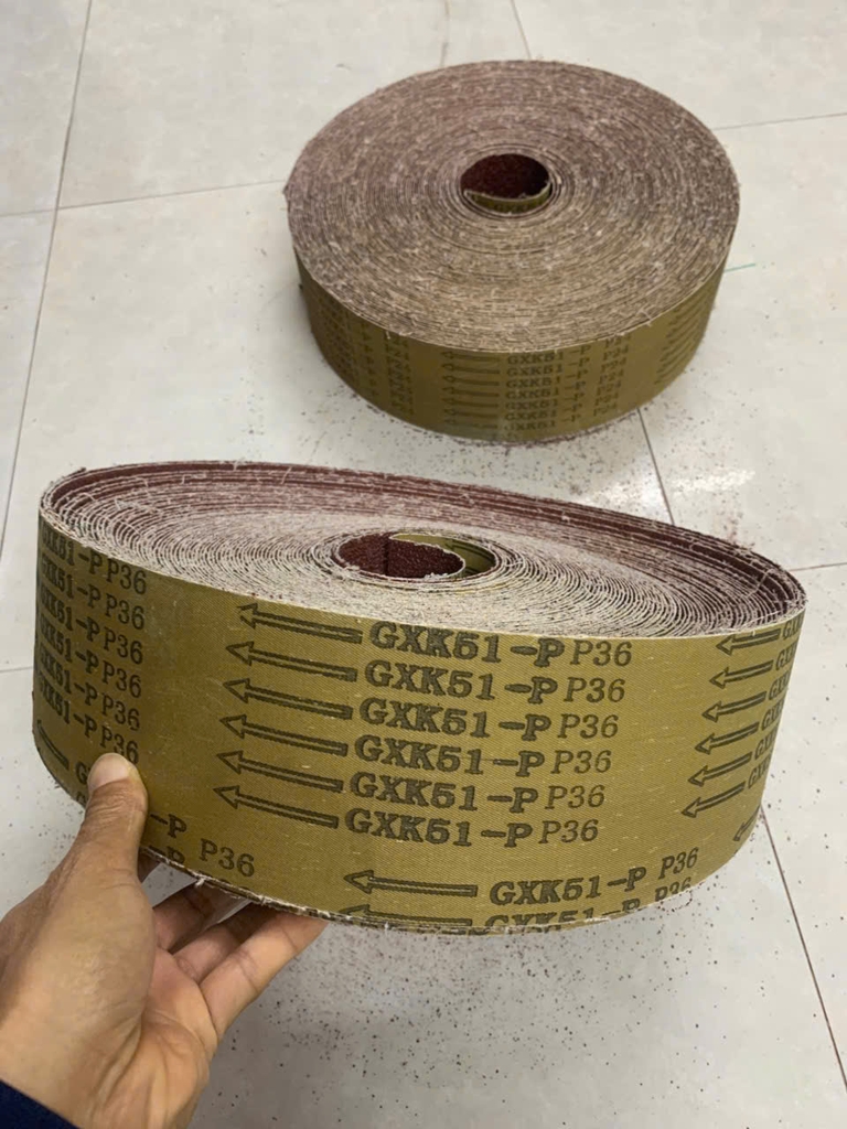 Vải ráp cuộn, độ nhám thô P36, hãng GXK51